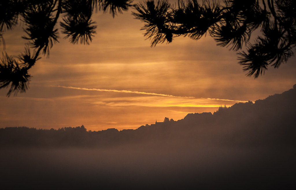 Starkenburg Sonnenaufgang